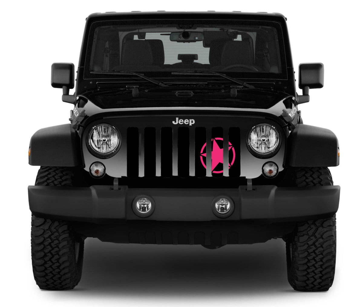 Oscar Mike Hot Pink Grille Insert