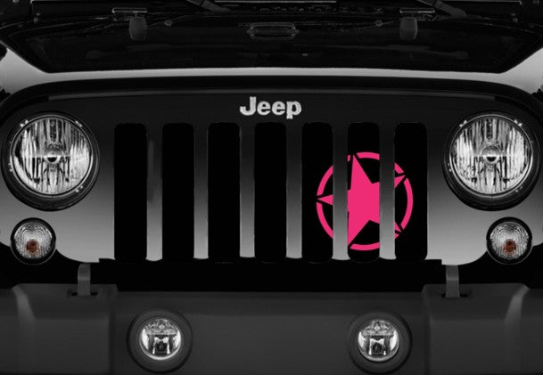 Oscar Mike Hot Pink Grille Insert