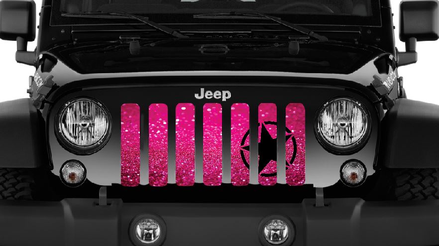 Oscar Mike Pink Fleck Grille Insert