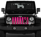 Oscar Mike Pink Fleck Grille Insert