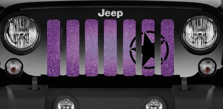 Oscar Mike Purple Fleck with Black Star Grille Insert