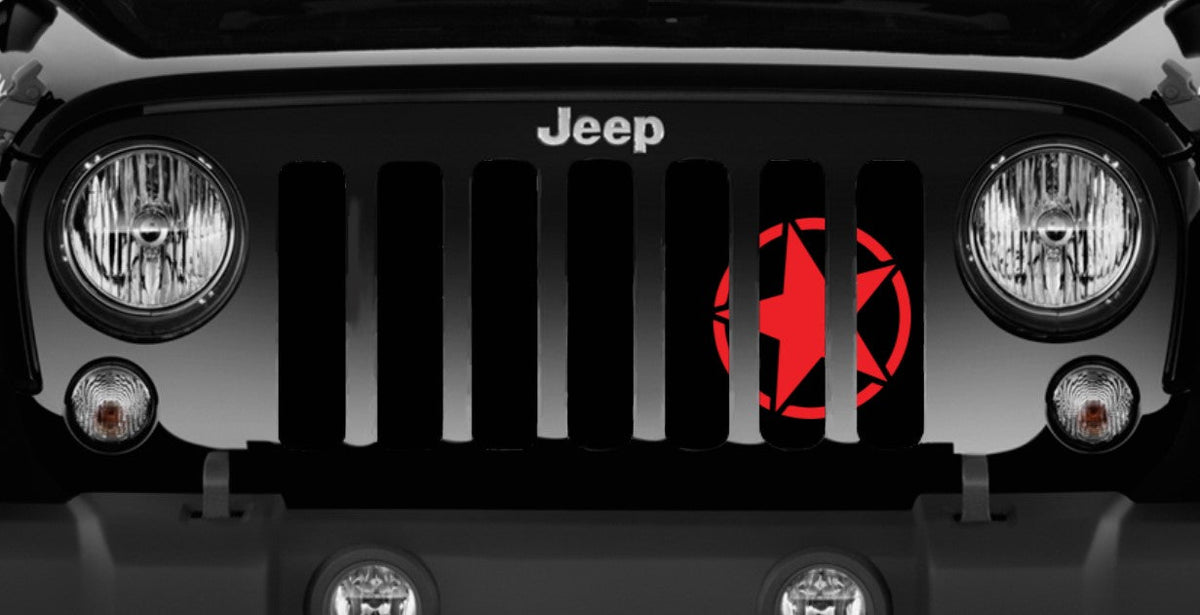 Oscar Mike Red Grille Insert
