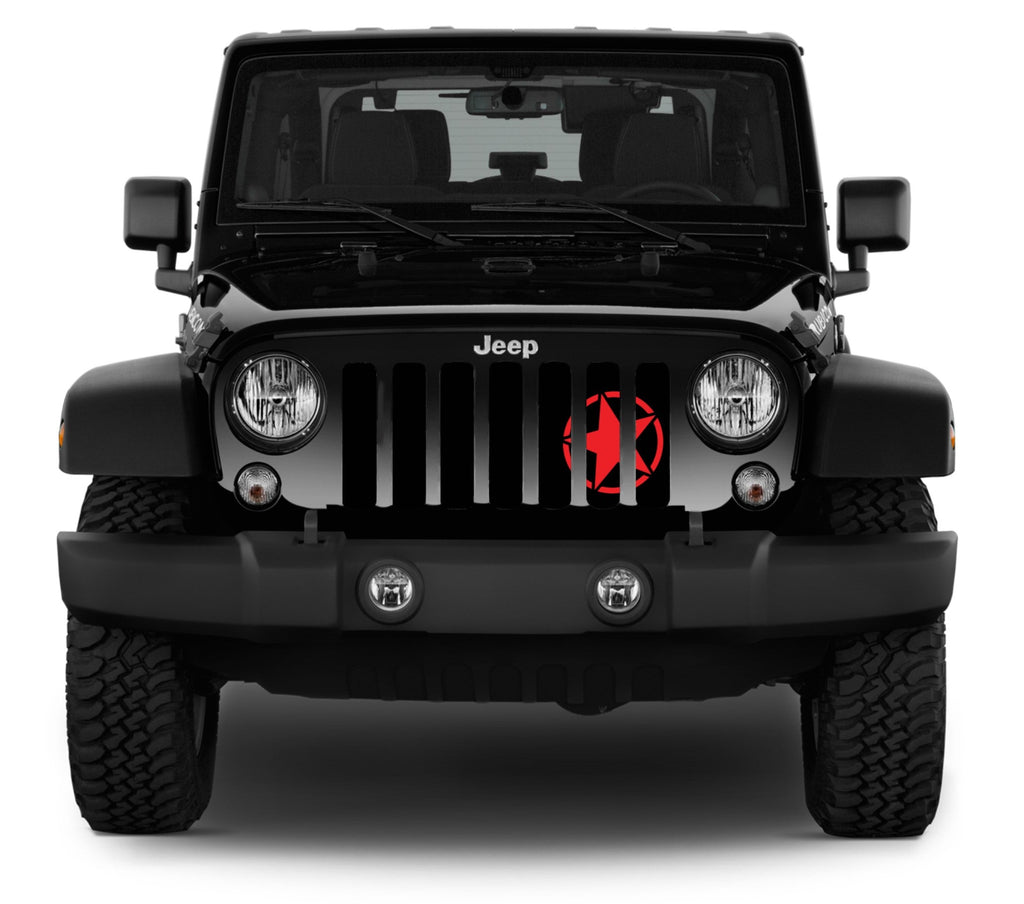 Oscar Mike Red Grille Insert