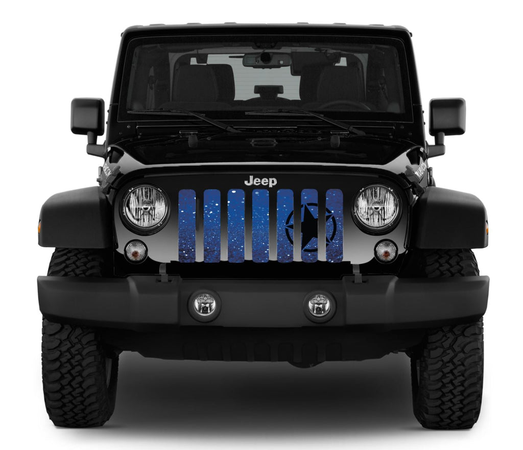 Oscar Mike Royal Blue Grille Insert