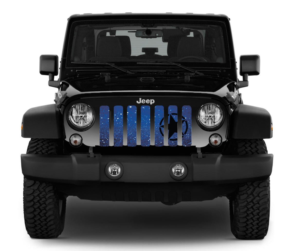 Oscar Mike Royal Blue Grille Insert