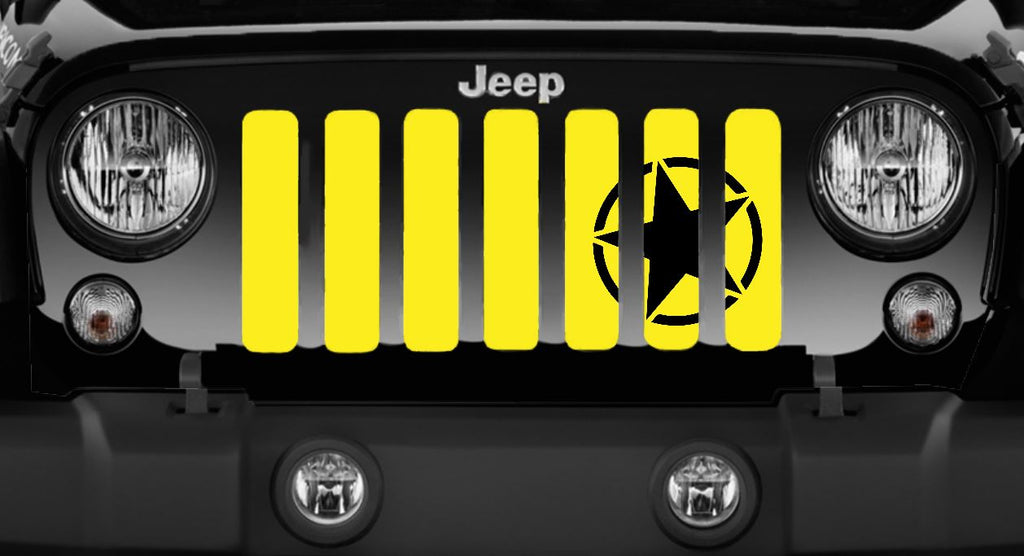 Oscar Mike Yellow Grille Insert