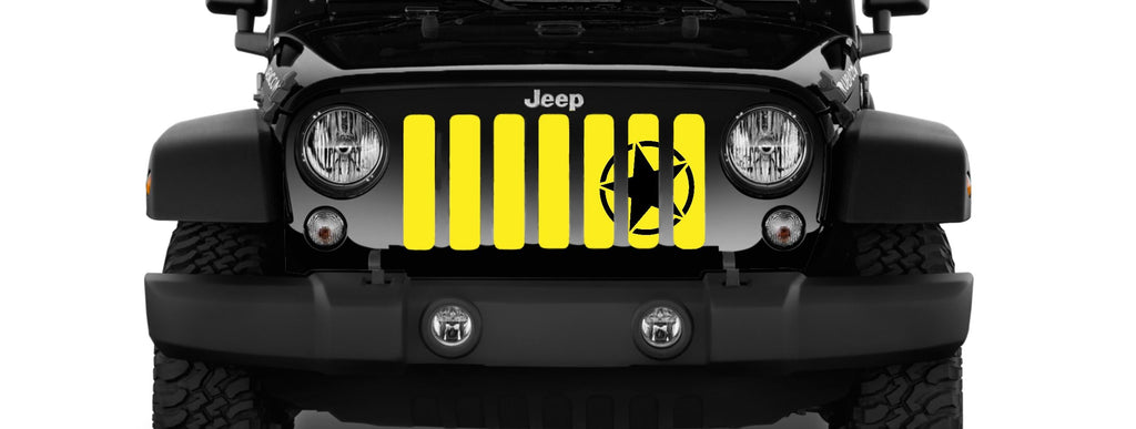 Oscar Mike Yellow Grille Insert