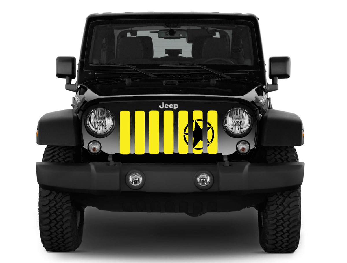 Oscar Mike Yellow Grille Insert