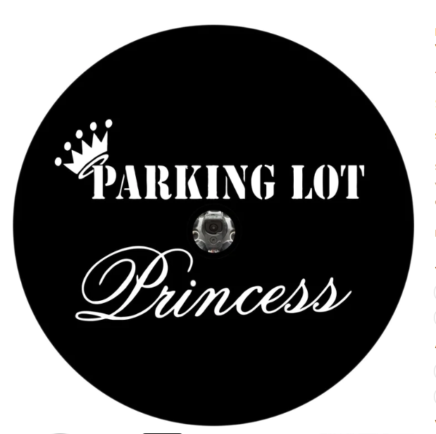 Parking Lot Princess Spare Tire Cover