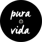 Pura Vida Black Spare Tire Cover