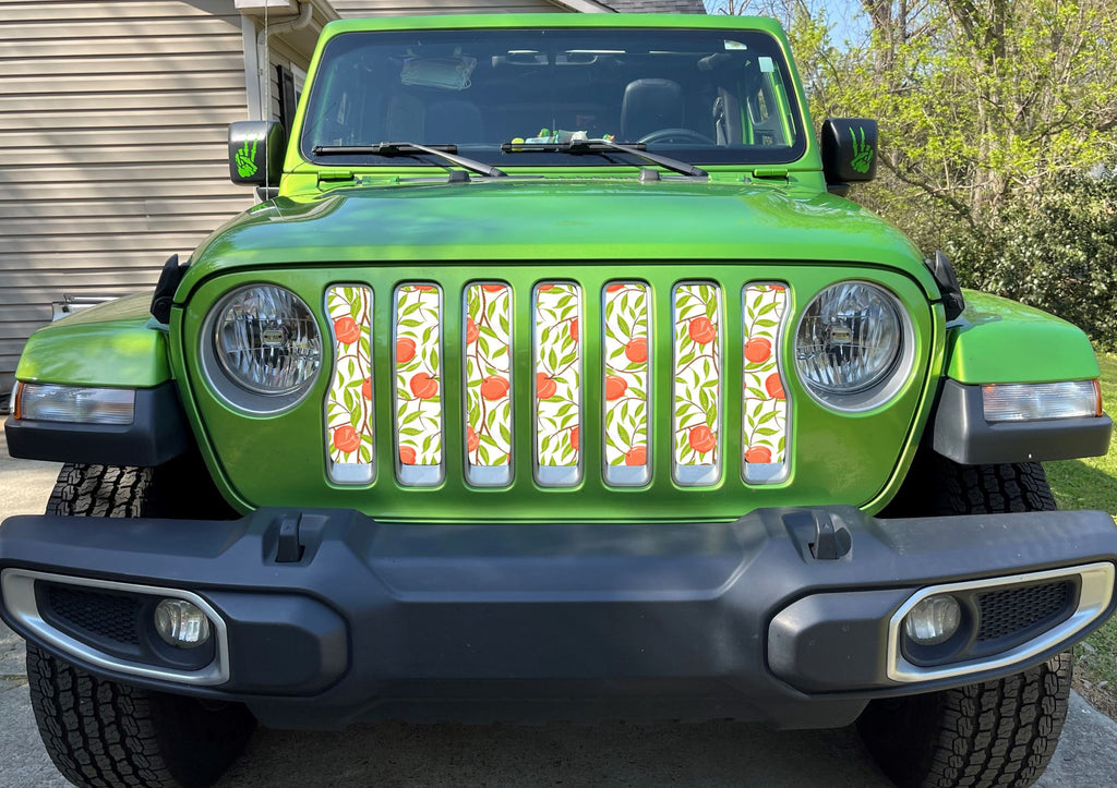 Life's a Peach Grille Insert