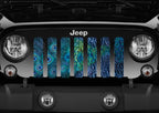 Peacock Feathers Grille Insert