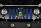 Pennsylvania State Flag Grille Insert
