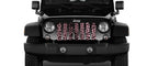 Pink Cheetah Print Grille Insert