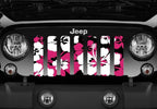 Pink Hawaiian Hibiscus Grille Insert