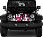 Pink Hawaiian Hibiscus Grille Insert