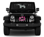 Pink Ombre Kiss Grille Insert