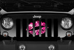 Pink Ombre Kiss Grille Insert