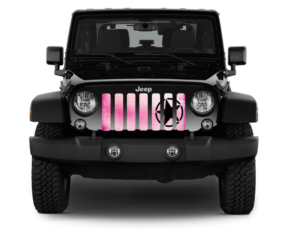 Oscar Mike Pink Ombre Grille Insert
