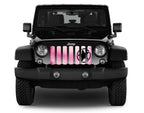 Oscar Mike Pink Ombre Grille Insert