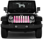 Pink Ombre Grille Insert