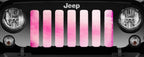 Pink Ombre Grille Insert