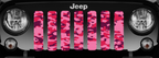 Pink Out Camo Grille Insert