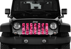 Pink Out Camo Grille Insert