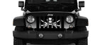 Pirate Flag - Skull and Swords Grille Insert