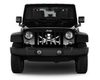 Pirate Flag - Skull and Swords Grille Insert
