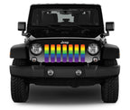 Pride Flag Ombre Grille Insert