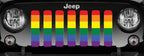 Pride Flag Grille Insert