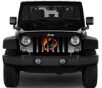 Puck On Fire Print Grille Insert