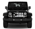 Puerto Rico Tactical Flag Grille Insert
