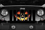 Pumpkin Face Grille Insert