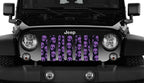 Purple Aliens Grille Insert