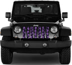 Purple Aliens Grille Insert