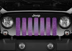Purple Fleck Print Grille Insert