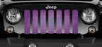 Purple Fleck Print Grille Insert