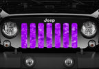 Purple Hearts Grille Insert