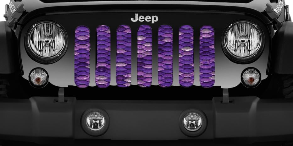 Mermaid Scales Purple Grille Insert