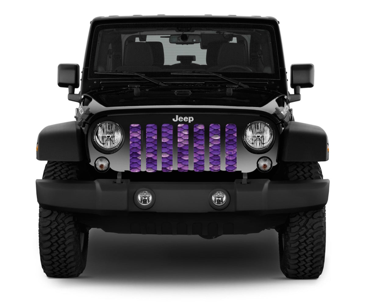 Mermaid Scales Purple Grille Insert