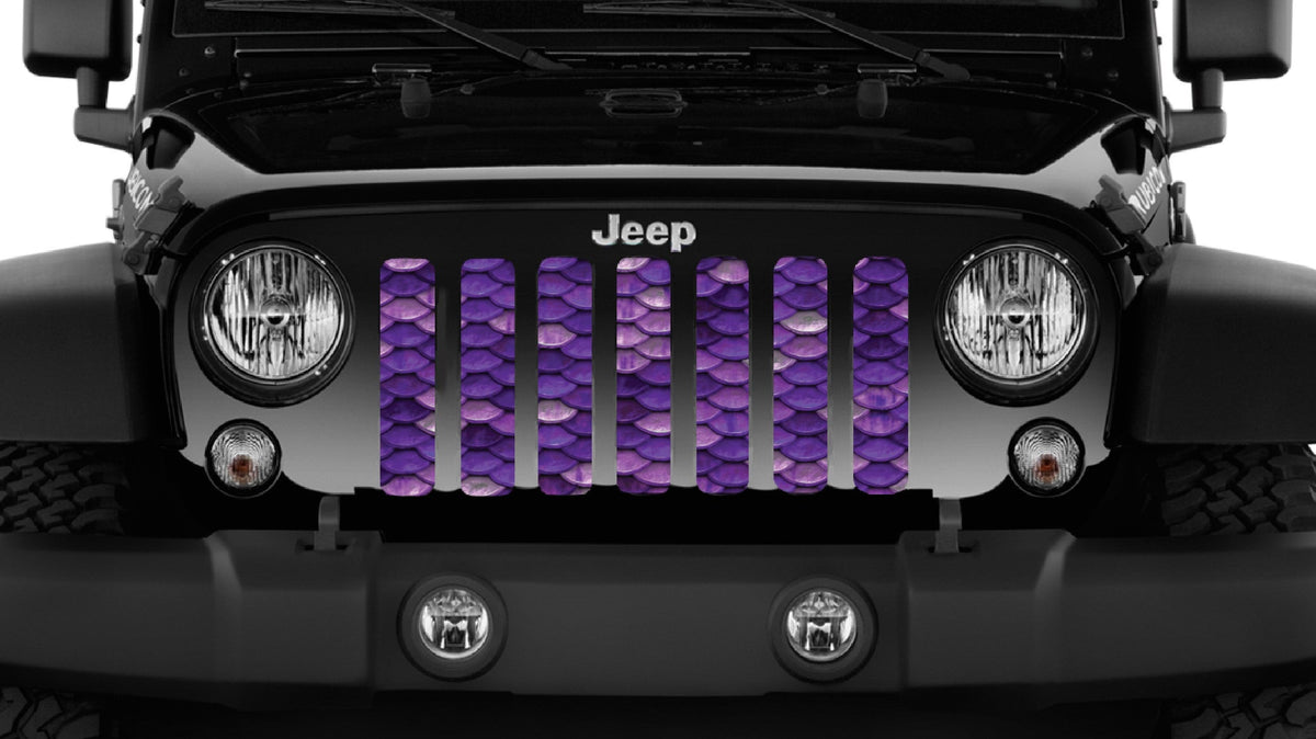 Mermaid Scales Purple Grille Insert