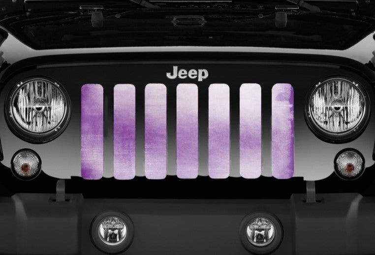Purple Ombre Grille Insert