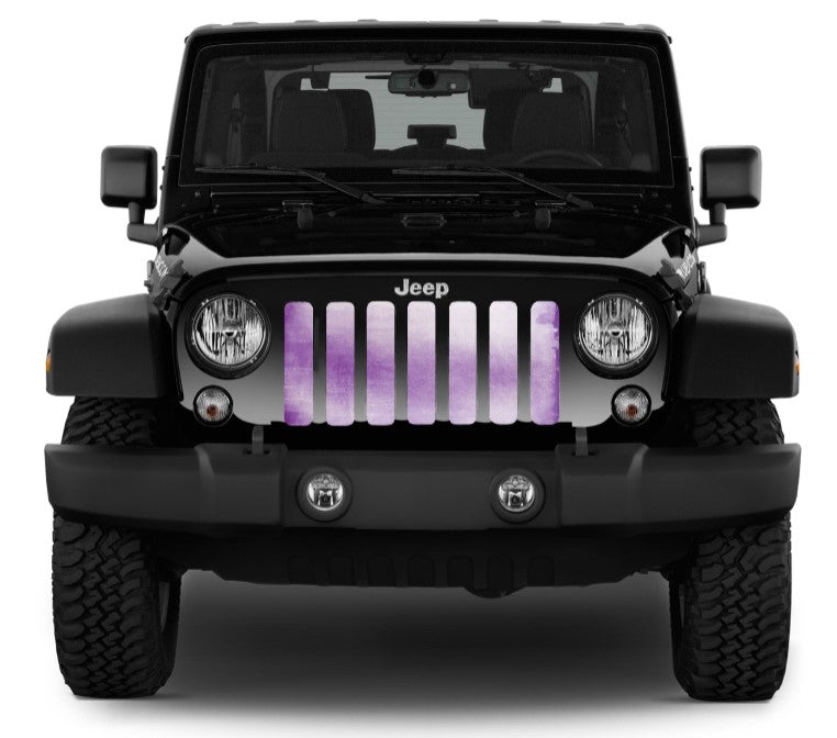 Purple Ombre Grille Insert
