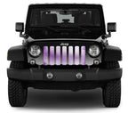 Purple Ombre Grille Insert