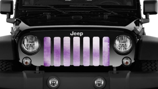 Purple Ombre Grille Insert