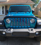 Mermaid Scales Blue & Purple Grille Insert