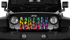 Rainbow Aliens Grille Insert