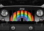 Rainbow Pride Flag Grille Insert
